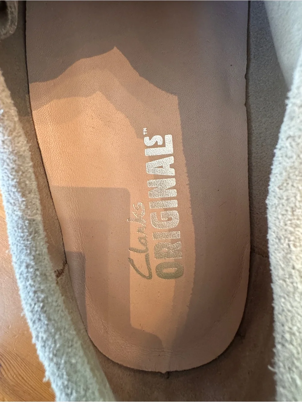 Clarks Men’s Classic Wallabee Boots in Tan Suede